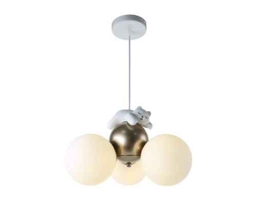 Подвесной светильник Escada 1102/3S G9*40W White/Gold