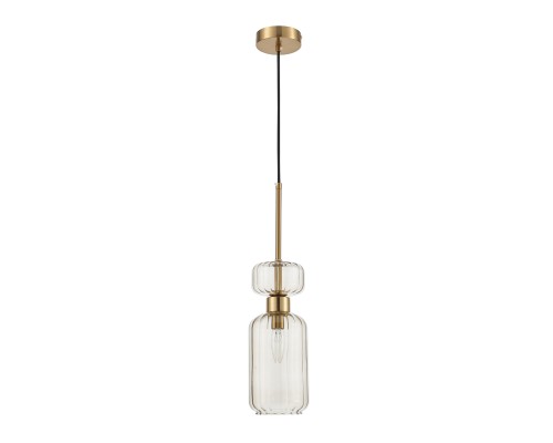 Подвесной светильник Escada 1141/1S E14*60W Antigue copper/Beige