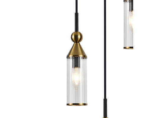 Подвесной светильник 13037/3S Black