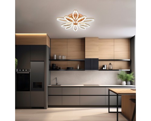 Потолочный светильник 100013/10C LED*196W Brass