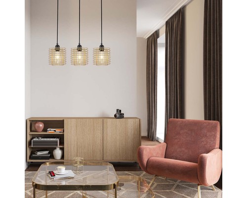 Подвесной светильник Escada 10190/3S E27*40W Gold