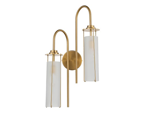 Настенный светильник 11038/2W Brass