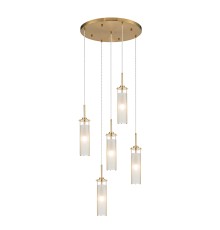 Подвесной светильник 11038/5PL Brass