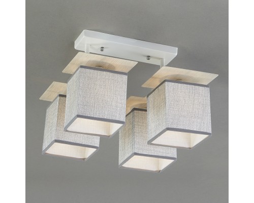 Потолочный светильник Escada 1129/4PL E27*60W White/Grey