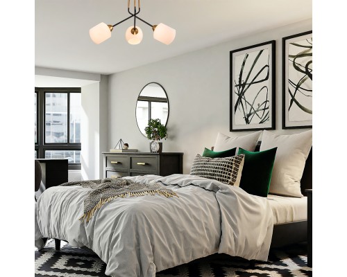 Светильник на штанге Escada 2113/3P E27*40W Copper/Black