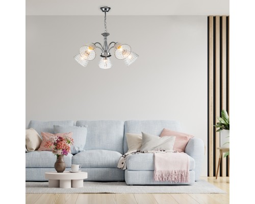 Подвесной светильник Escada 658/5PL E27*40W Chrome