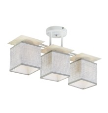 Потолочный светильник Escada 1129/3PL E27*60W White/Grey