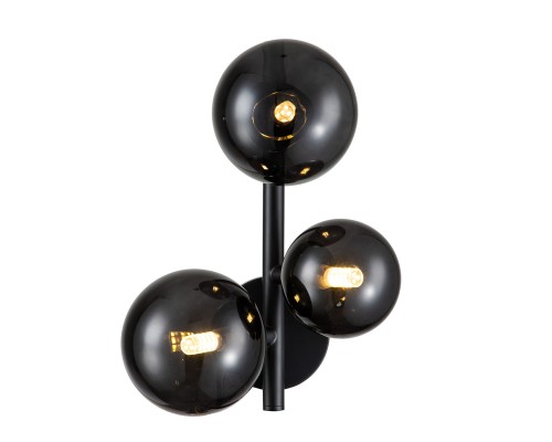Настенный светильник 11018/3W Black