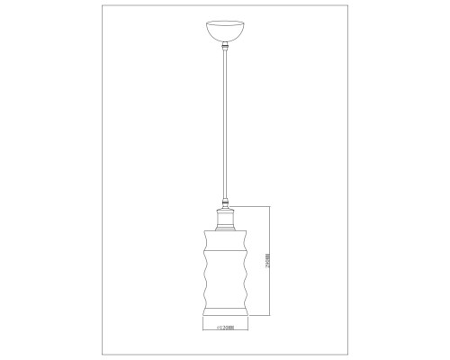 Подвесной светильник Escada 1102/1 E27*60W Wenge/Bronze