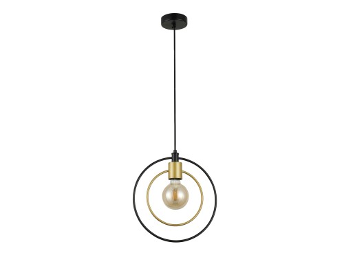 Подвесной светильник Escada 1162/1S E27*40W Black/Gold