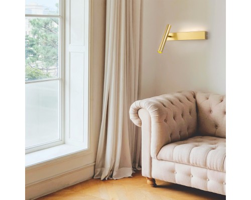 Настенный светильник Escada 10274/1 LED*5W Gold