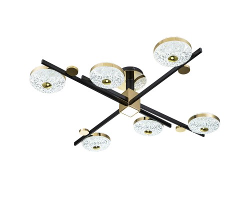 Потолочный светильник Escada 10219/6 LED*78W Black/Gold
