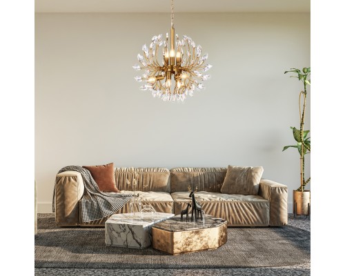 Подвесной светильник Escada 486/9PL E14*40W Gold