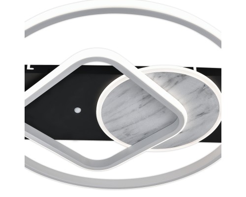Потолочный светильник Escada 10292/3 LED*82W White/Black/Marble