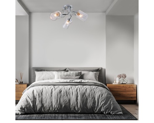 Потолочный светильник Escada 1113/3PL E27*40W Chrome