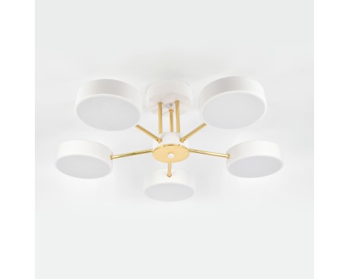 Светильник на штанге Escada 10262/5 LED*64W White/Gold