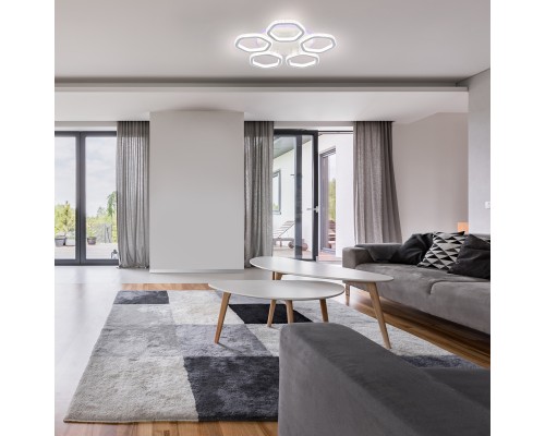 Потолочный светильник Escada 10263/5 LED*180+8W White