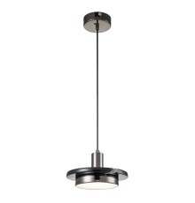 Подвесной светильник Escada 10260/1 LED*12W Black/Black marble