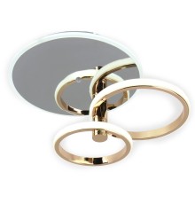 Потолочный светильник Escada 10213/2 LED*33+23W Chrome/Gold