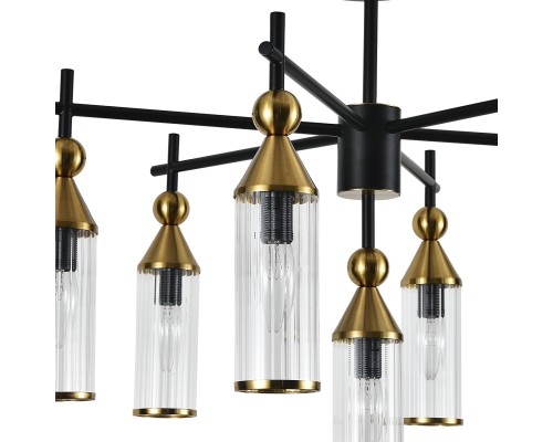 Светильник на штанге 13037/7R Black