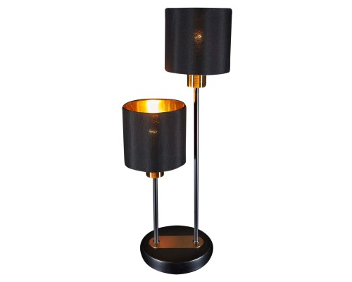 Настольный светильник Escada 1109/2 E14*40W Black/Gold