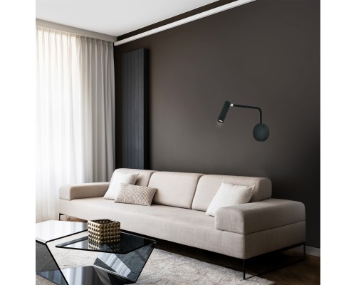 Настенный светильник Escada 10299/1 LED*4W Black