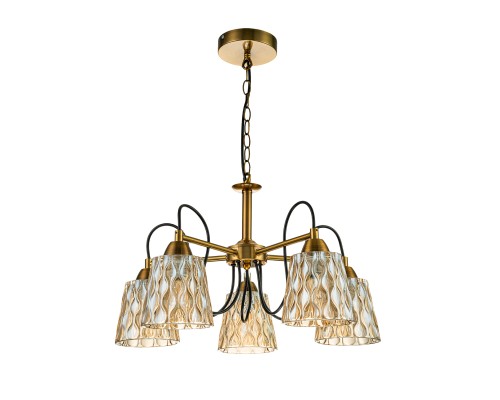 Подвесной светильник Escada 1125/5PL E27*40W Brass