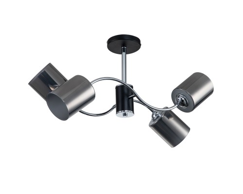 Светильник на штанге Escada 661/4PL E27*60W Black/Chrome