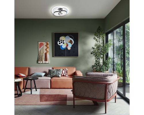 Потолочный светильник Escada 10235/4 ROUND LED*85W Black/White
