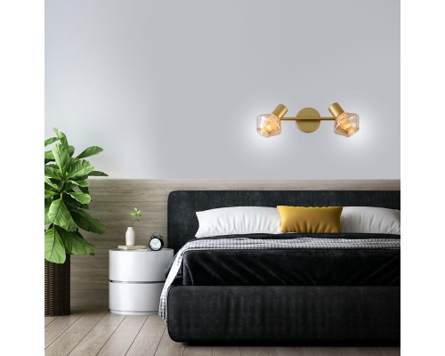 Настенно-потолочный свет Escada 674/2A E14*40W Gold