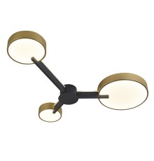 Потолочный светильник Escada 10209/3 LED*68W Gold/Black