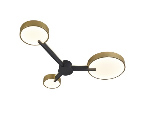 Потолочный светильник Escada 10209/3 LED*68W Gold/Black