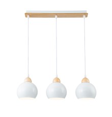 Подвесной светильник Escada 10178/3S E27*40W White/Wood