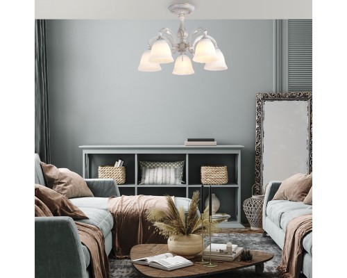 Светильник на штанге Escada 1114/5PL E27*60W White