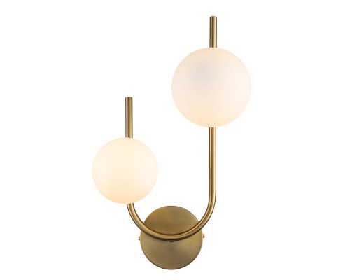 Настенный светильник Escada 642/2A G9*40W Brass