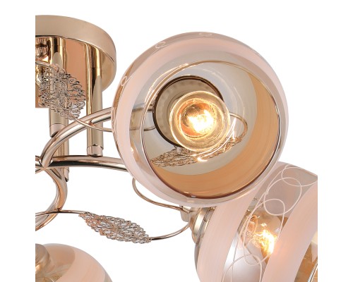Потолочный светильник Escada 1110/5PL E27*40W Gold