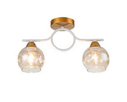 Потолочный светильник Escada 1100/2P E27*60W Gold/White