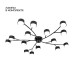 Потолочный светильник 120009/15C GX53*15W Black