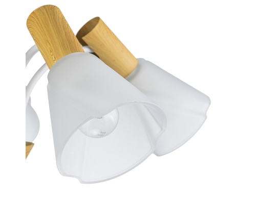 Светильник на штанге Escada 1131/5P E14*40W White/Wood