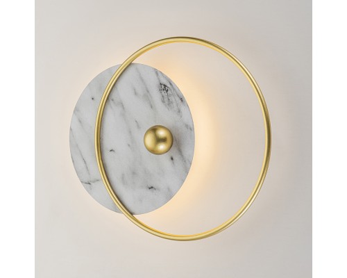 Настенный светильник Escada 10268/1 LED*15W Gold/Marble