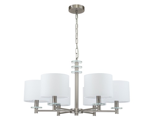 Подвесной светильник Escada 641/6PL E14*60W Satin nickel