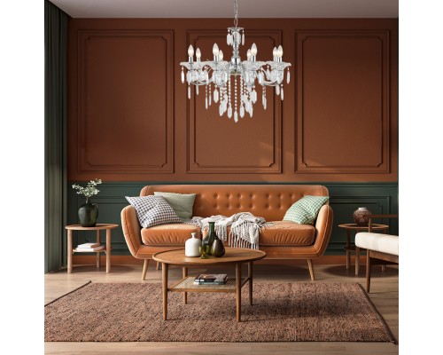 Подвесной светильник Escada 2111/8P E14*40W Chrome