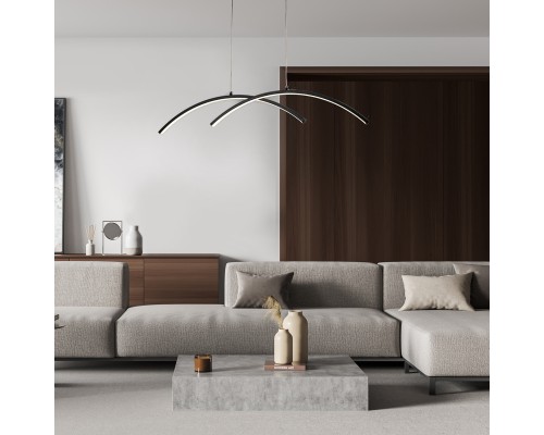 Подвесной светильник Escada 10212/S LED*36W Black