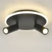 Настенно-потолочный свет Escada 20046SMA/02 LED 28W 4000K черный