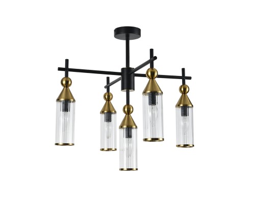 Светильник на штанге 13037/5R Black