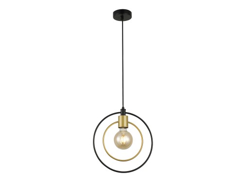 Подвесной светильник Escada 1162/1S E27*40W Black/Gold