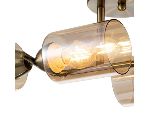 Светильник на штанге Escada 1110/4P Е27*60W Antique bronze