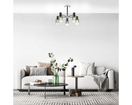 Светильник на штанге Escada 2120/5P E14*40W Black