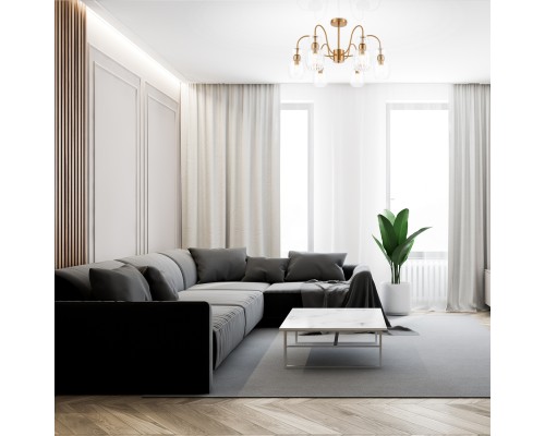 Светильник на штанге Escada 1141/6PL E14*60W Antigue copper/Clear