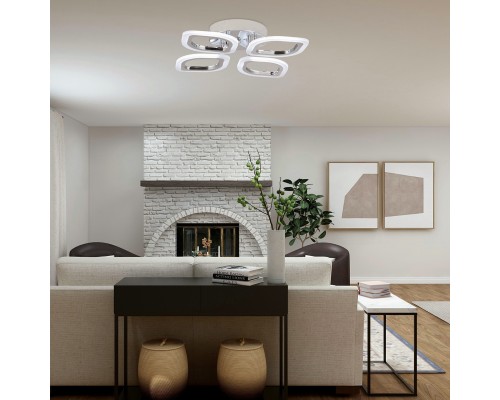 Потолочный светильник Escada 10222/4 LED*32W Chrome